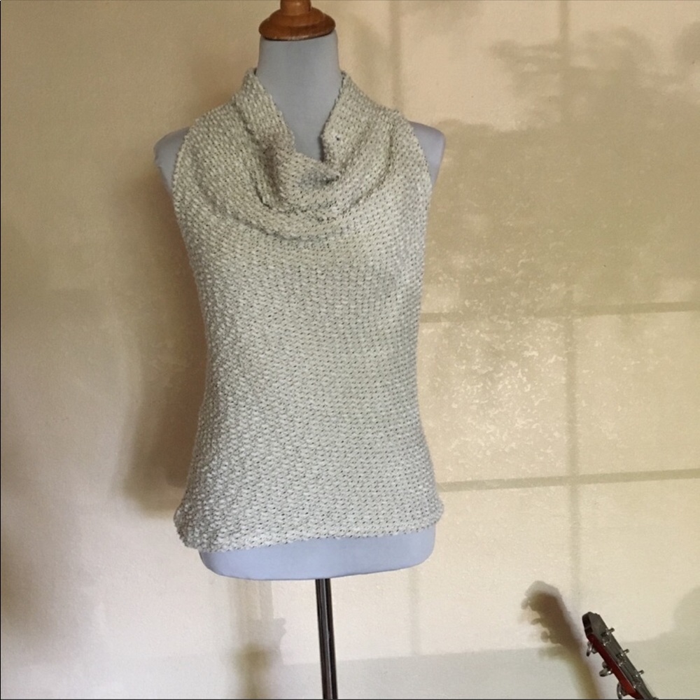 Anthropologie | DREW cream cowl neck sweater